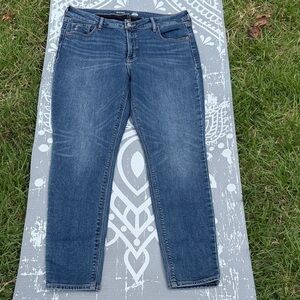 Old Navy Women's Dark Blue Skinny Jeans